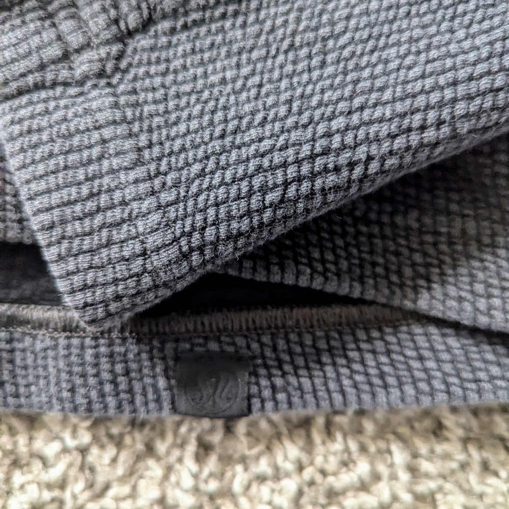 Lululemon Ribbed Funnel Neck Pullover Charcoal Grey Sweatshirt XS - Picture 3 of 7